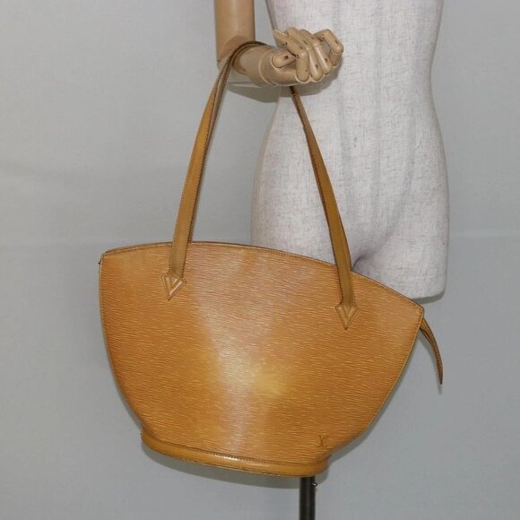LOUIS VUITTON Epi Saint Jacques Shopping Shoulder Bag Yellow M52269 Auth 142607 - Picture 3 of 16